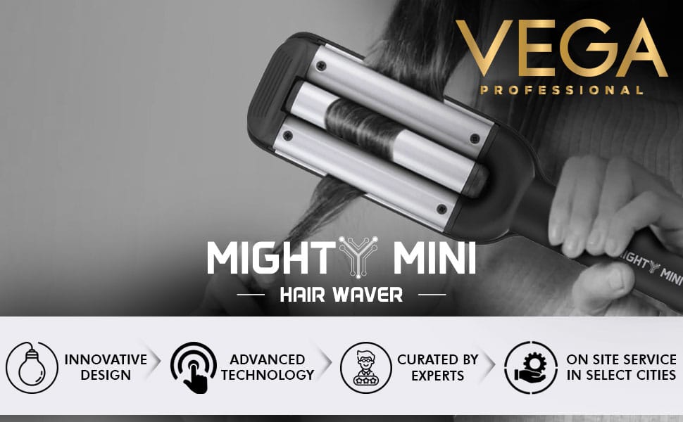VEGA Professional Mighty Mini Triple Tong Hair Waver