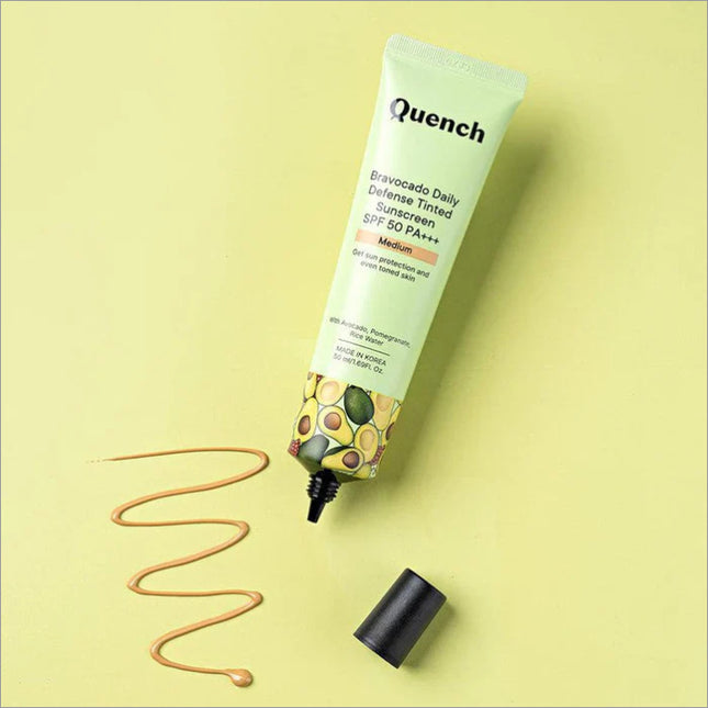 Daily Defense Tinted Sunscreen SPF 50 PA+++ with Avocado