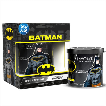 Involve Your Senses - Tin Can Fiber Car Perfume, Freshen Up Your Car with Fruity Fragrance, Car Air Freshener by Warner Bros. Official Merchandise.