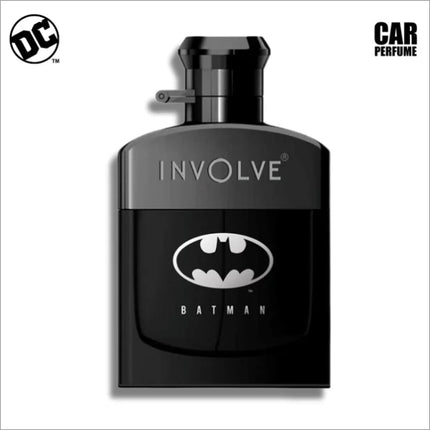 DC Comics Car Perfume Spray - 50ml, effective fragrance delivery in SUVs and Sedans, offering a versatile DC Comics car air freshener.