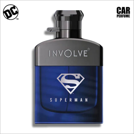 DrivFRESH technology in the DC Comics Car Perfume Spray - 50ml ensures exceptional freshness, making it a top-tier DC Comics car air freshener.