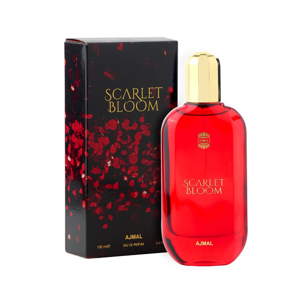Ajmal Scarlet Bloom Perfume 100ml - Enchanting Floral