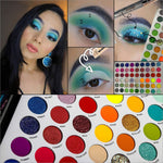 DELANCI Big Colorful Eyeshadow Palette Professional 54