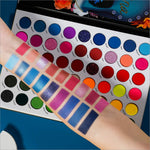 DELANCI Big Colorful Eyeshadow Palette Professional 54