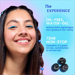 DOT & KEY 72Hr Hydrating Gel + Probiotics Moisturizer displayed with emphasis on its oil-free formula, suitable for all skin types. An excellent hydrating gel moisturizer for maintaining skin moisture.
