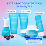Presentation of DOT & KEY 72Hr Hydrating Gel + Probiotics Moisturizer, focusing on its skin-enhancing properties and hydrating benefits. A must-have hydrating gel moisturizer for glowing skin.