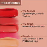 Dot & Key Cocoa Lip Balm packaging, highlighting the SPF 30 feature for sun protection alongside Vitamin C and E for enhanced lip care.