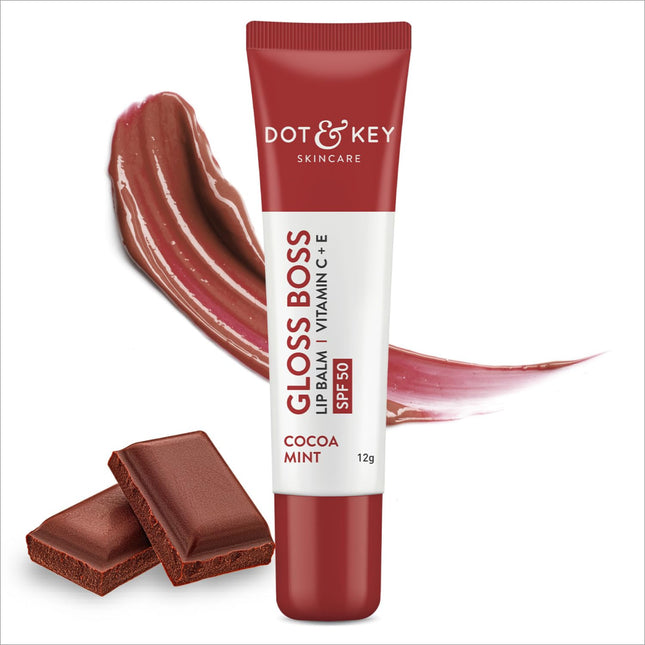 Comparison of Dot & Key Cocoa Lip Balm with other lip balms, showcasing its unique SPF 30 formula for sun protection and lip nourishment.
