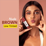 Dot & Key Cocoa Lip Balm with Shea Butter (12gm) for naturally glowing and hydrated lips enriched with SPF 30, Vitamin C and E, ideal for dry and dark lips.