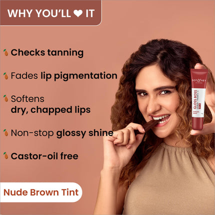 Dot & Key Cocoa Lip Balm in open jar, showing its rich texture and ingredients for promoting lip health and protection.
