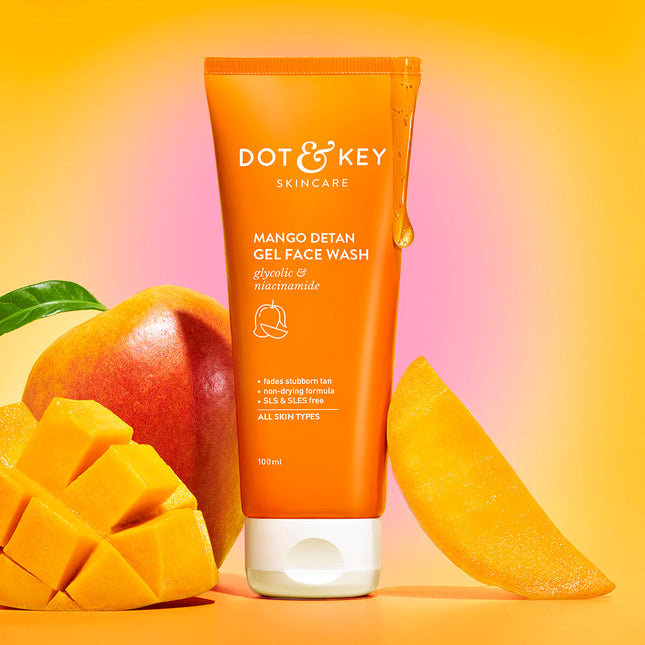 Dot & Key Mango Detan Gel Face Wash 100ml