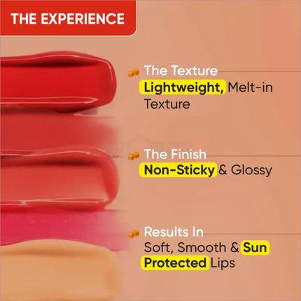 Lifestyle image of Dot and Key Gloss Boss Vitamin C + E Lip Balm with SPF 30 in Caramel Kiss outdoors, demonstrating it as an ideal moisturizing lip balm with SPF.