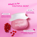 Dot & Key Retinol Night Repair Cream with Ceramides 60ml benefits