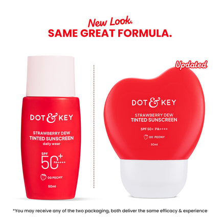 Dot & Key Strawberry Dew Tinted Sunscreen SPF 50+ PA++++ 50ml product details
