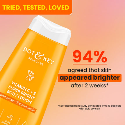 Dot & Key Vitamin C + E Super Bright Body Lotion 250ml benefits