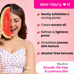 Dot & Key Watermelon SuperGlow Glycolic Face Pore Tightening Toner - Suitable for all skin types for enhanced radiance.
