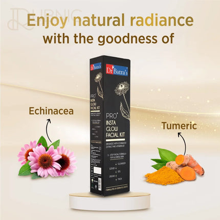 Dr Batra’s PRO+ Insta Glow Facial Kit Pack of 3 - FACIAL KIT