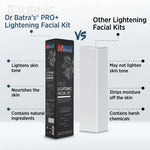 Dr Batra’s PRO+ LIGHTENING FACIAL KIT PACK OF 3 - FACIAL KIT
