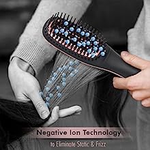 Vega Professional Pro Cera Shine Hair Straightener Brush