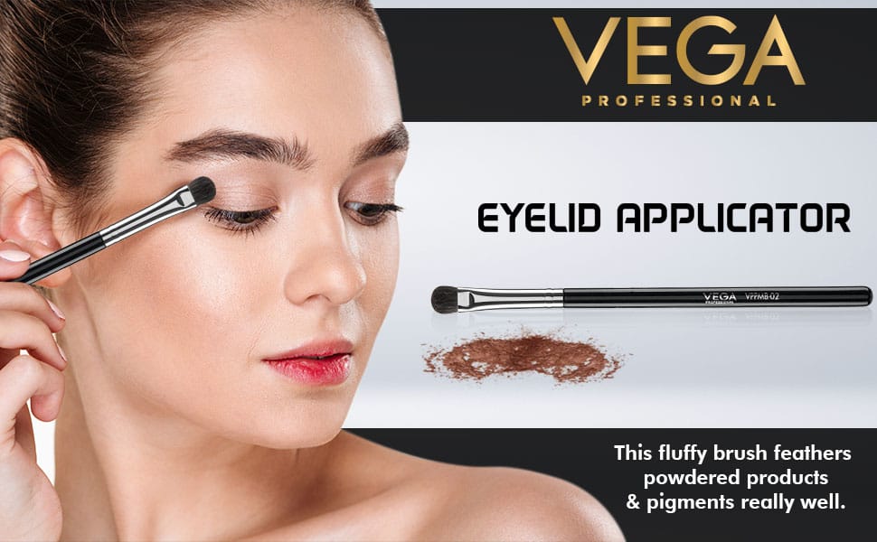 Vega Professional Eyelid Applicator - Precision Makeup Tool