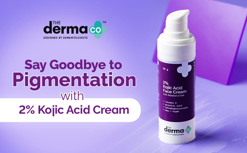 The Derma Co 2% Kojic Acid Dark Spot Cream for Even Skin
