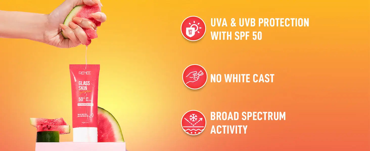 RENEE SPF 50 Lightweight Sunscreen for Oily Skin Hydrating