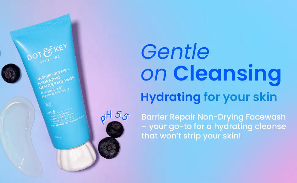 DOT & KEY Hydrating Face Wash With Probiotic & Ceramide