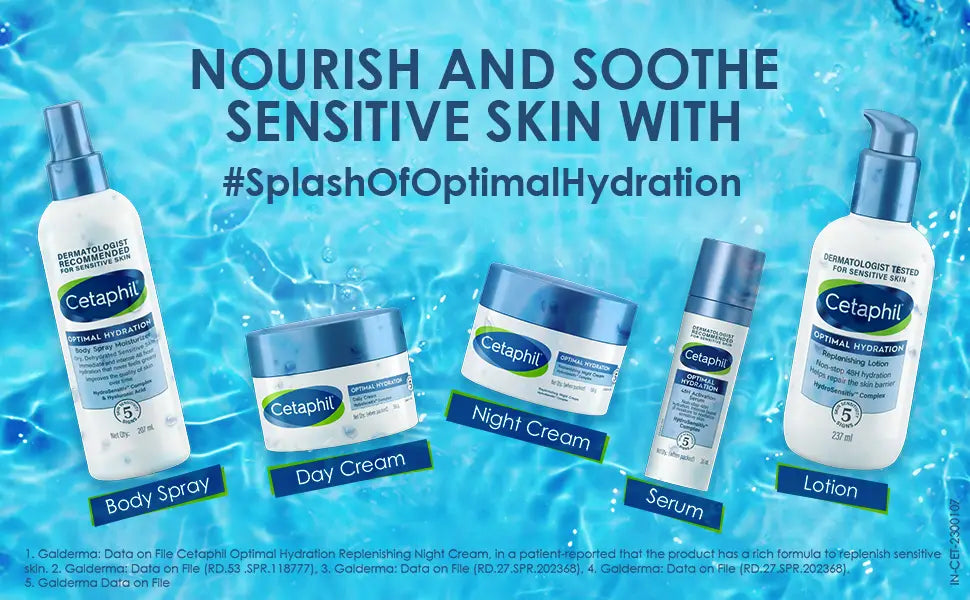 Cetaphil Optimal Hydration Replenishing Night Cream 50g