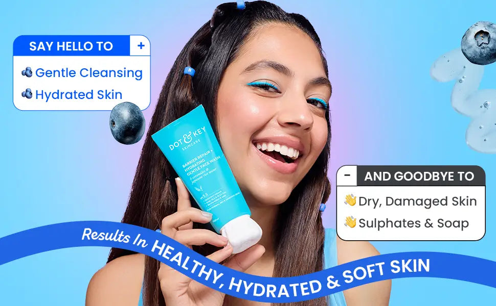 DOT & KEY Hydrating Face Wash With Probiotic & Ceramide