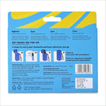 Fastrack discovery perfume travel-sized blue and yellow spray with keychain attachment ideal for gifts and travel