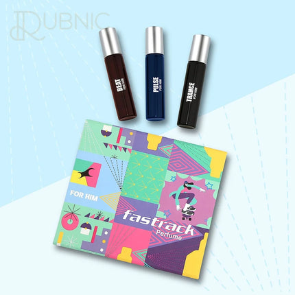 Fastrack Trance+Pulse+Beat Perfume Travel and Gift Set him -