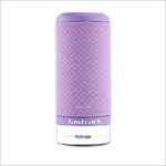 a close up of a canister on a white background