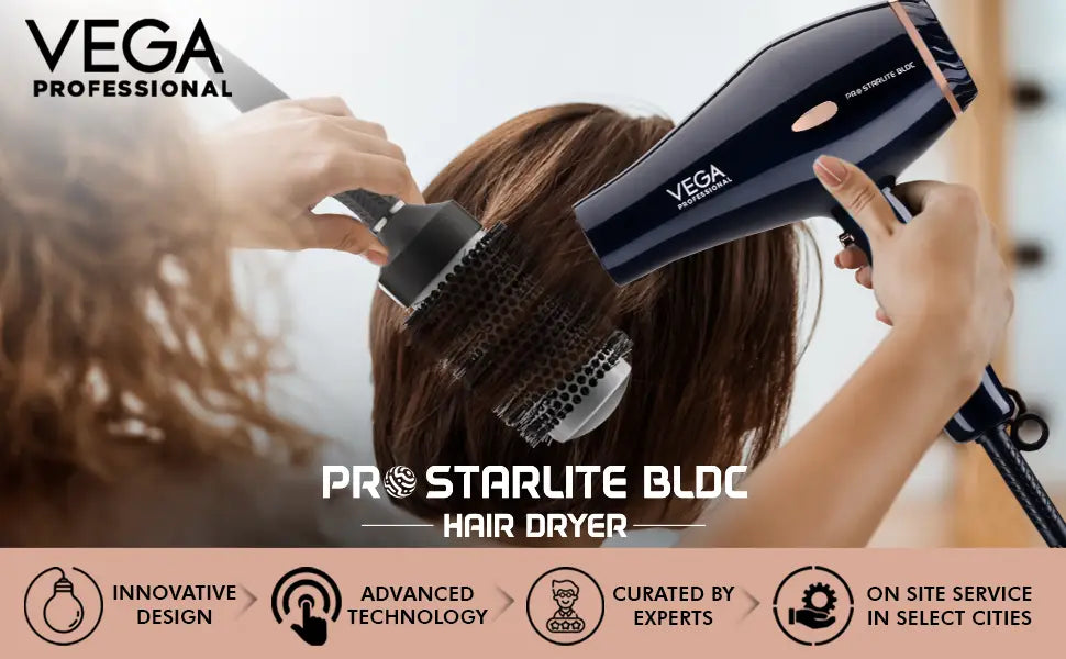 VEGA Professional Pro Starlite BLDC 2600W Hair Dryer