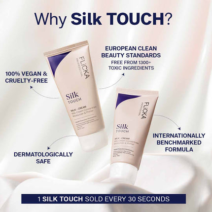 Flicka Silk Touch Milk-Cream Moisturizer and Primer – features