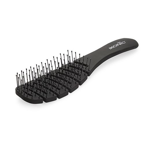 IKONIC Flexi Vent Hair Brush - Black