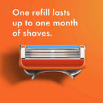 Gillette Fusion5 Razor Handle + 1 Blade Refill - MEN’S RAZOR