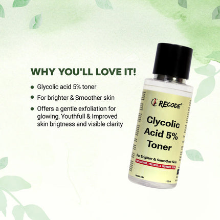 Recode 5% Glycolic Toner -100 ML product image 3