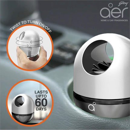 Godrej aer twist Car Air Freshener Musk After Smoke - car