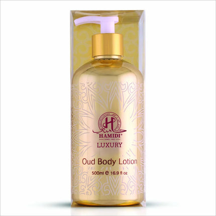 Hamidi Luxury Oud Body Lotion by Armaf 500ml - BODY BUTTER