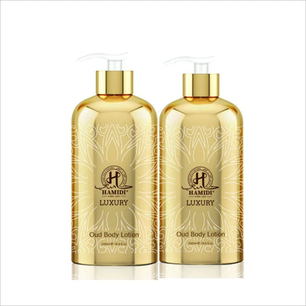 Hamidi Luxury Oud Body Lotion by Armaf 500ml - PACK OF 2 -