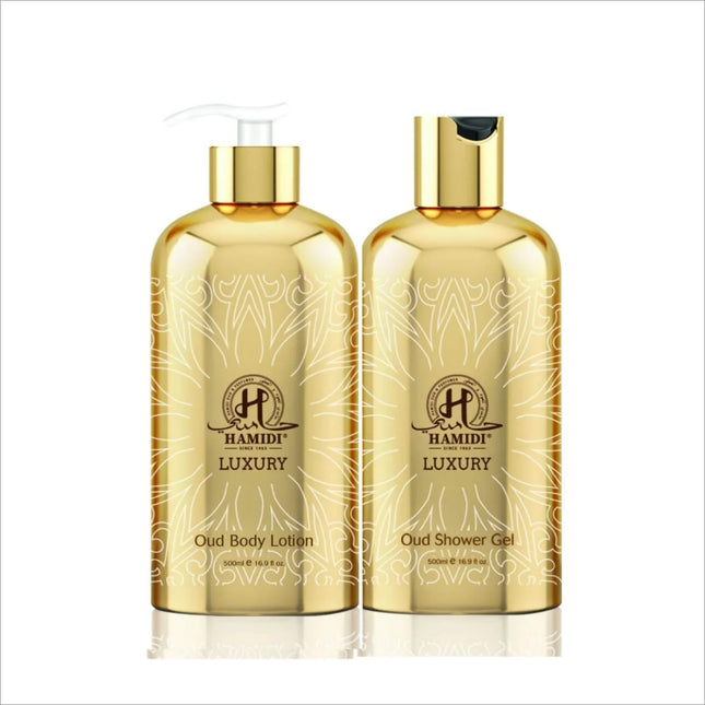Hamidi Luxury Oud Body Lotion+Hamidi Luxury Oud Shower Gel -