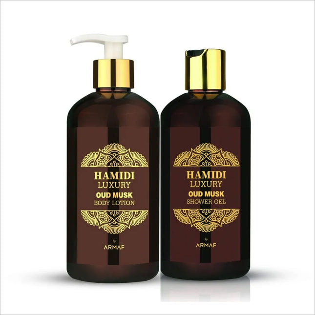 Hamidi Luxury Oud Musk Body Lotion+Hamidi Luxury Oud Musk