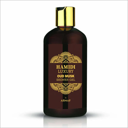 Hamidi Luxury Oud Musk Shower Gel by armaf - pack of 1 -