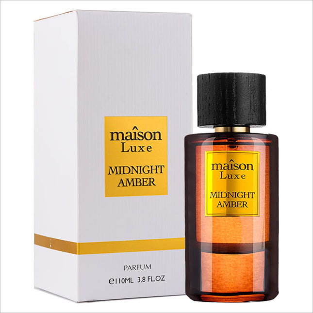 Hamidi Maison Luxe Midnight Amber Eau De Parfum 110ml