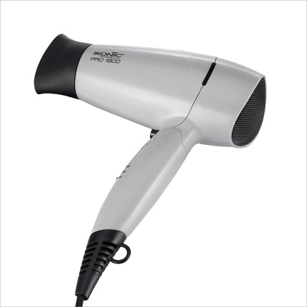 Ikonic 1800 Pro Hair Dryer Grey 2-Speed Temperature