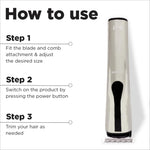Ikonic 5 In 1 Express Groomer Trimmer with Stainless Steel