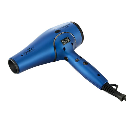 Ikonic Finishing Line Hair Dryer- Blue| High-tech luxury|