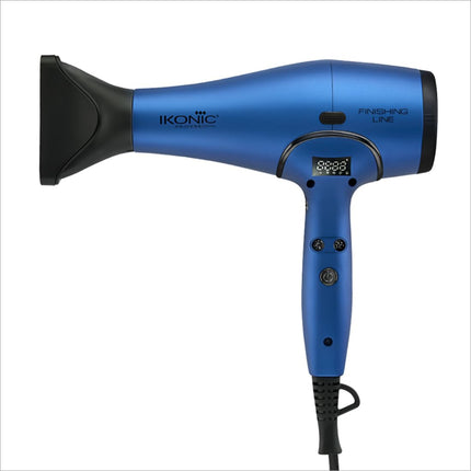Ikonic Finishing Line Hair Dryer- Blue| High-tech luxury|