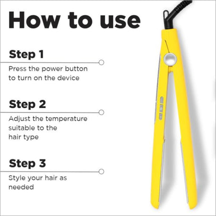 Ikonic Me 2 In 1 Straight And Curl Slim - Straight And Curl