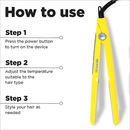 Ikonic Me 2 in 1 Straight n Curl Wide Hair Straightener